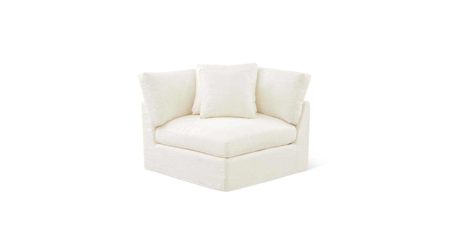 Get Together™ Corner Chair, Large, Cream Linen - Image 2