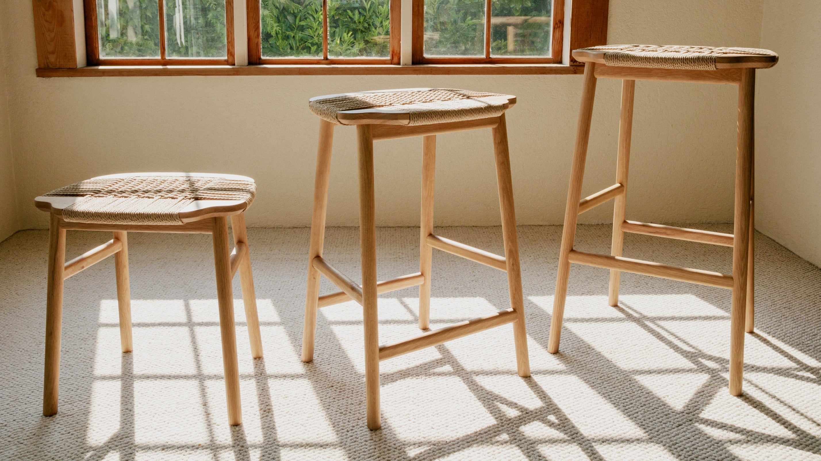 Stand Out Stool, Oak - Image 3