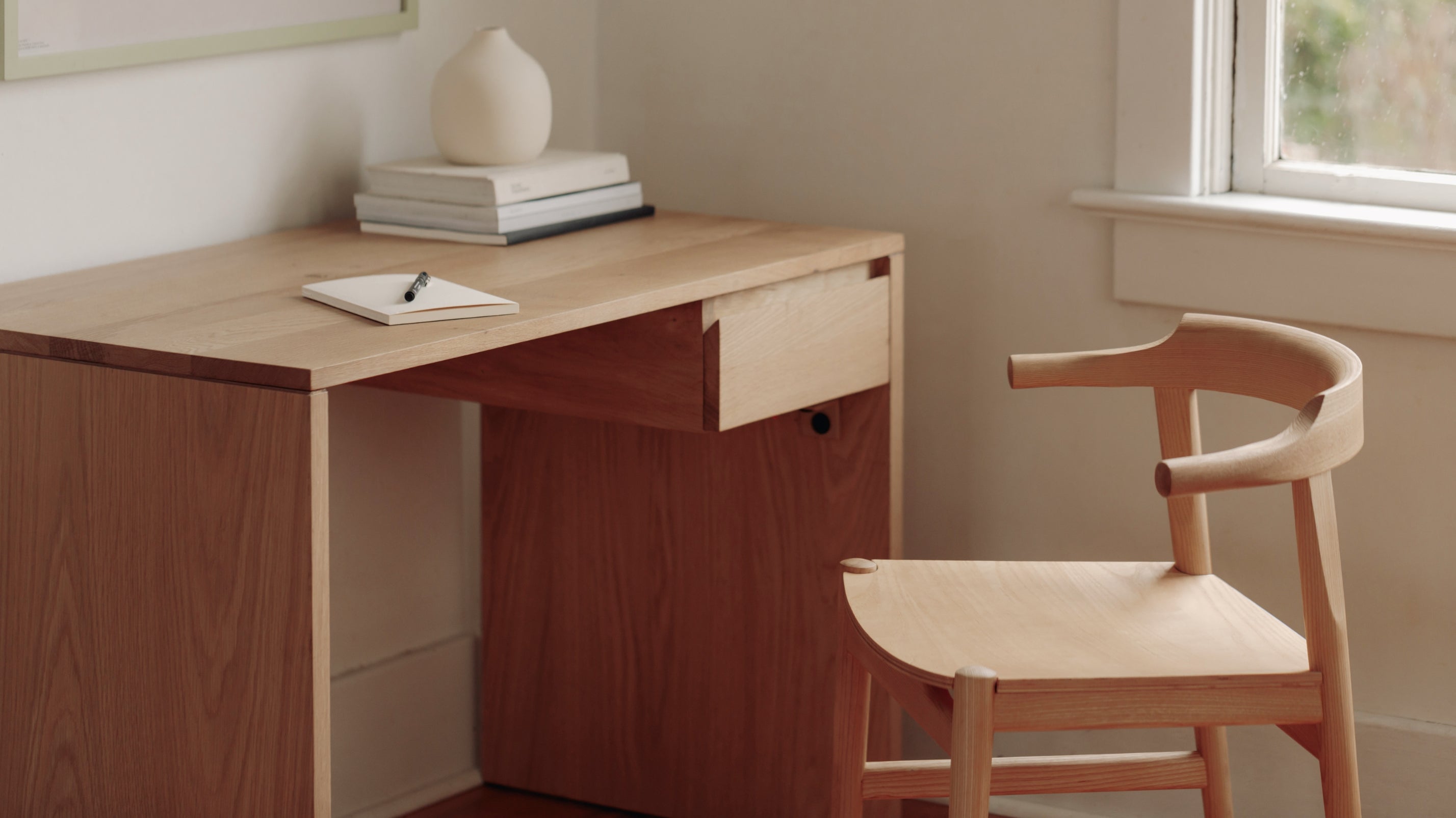 Everyday Desk, Oak - Image 3