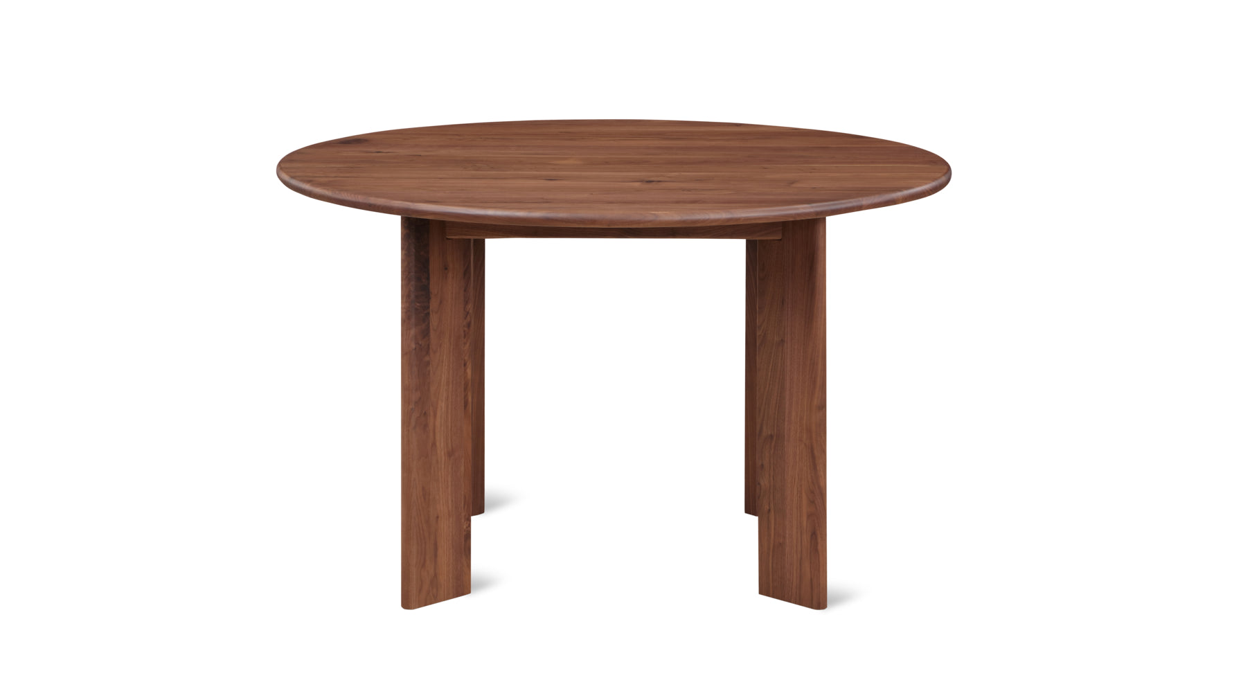 Frame Round Dining Table, Seats 4-5 People, Walnut - Image 4