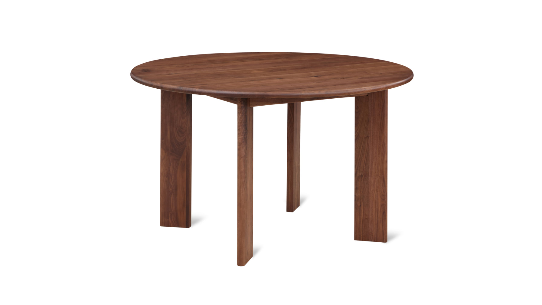 Frame Round Dining Table, Seats 4-5 People, Walnut - Image 1
