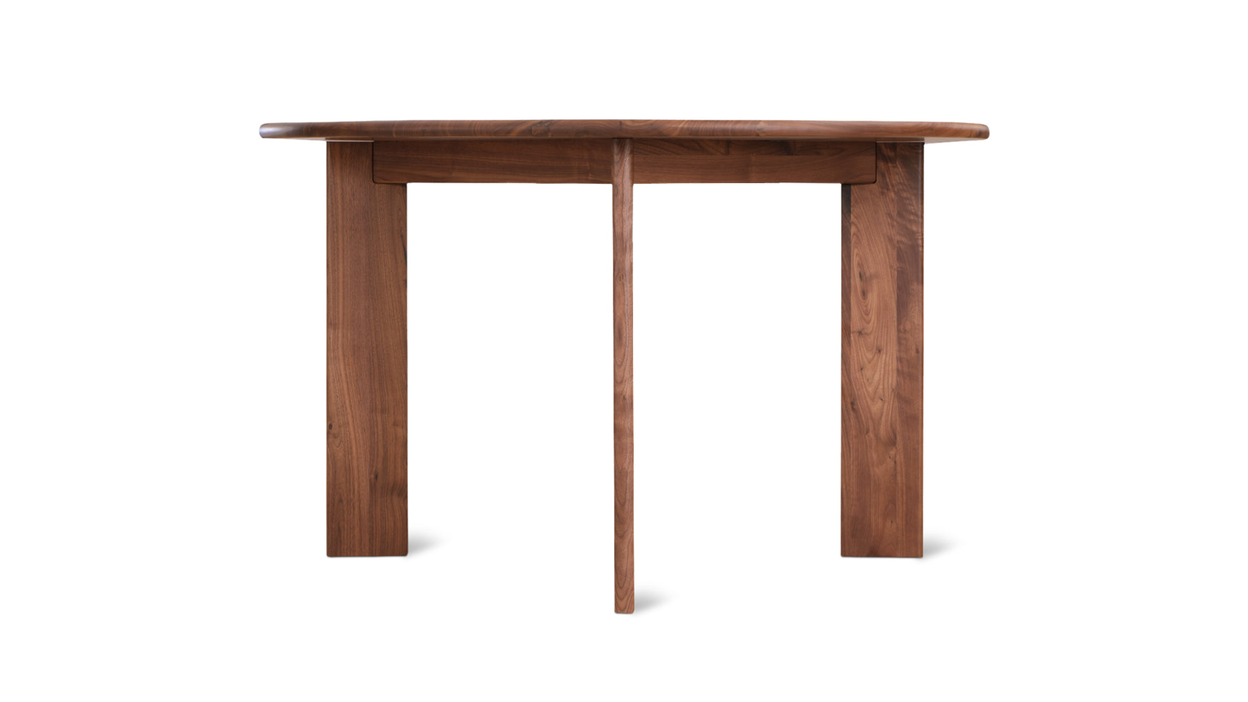 Frame Round Dining Table, Seats 4-5 People, Walnut - Image 5