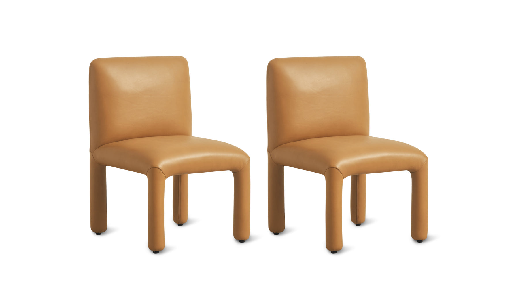 Another Round Dining Chair (Set Of Two), Camel - Image 2