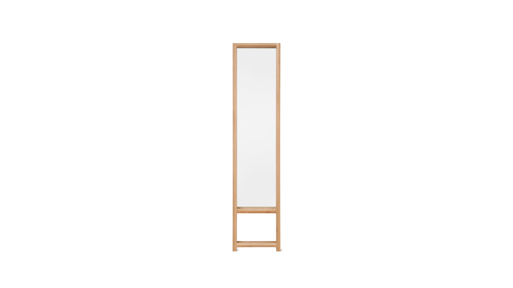 Look At You Mirror, Small, White Oak - Image 1