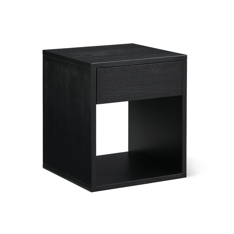Rest Easy Nightstand With Drawer, Tall, Black Oak - Image 8