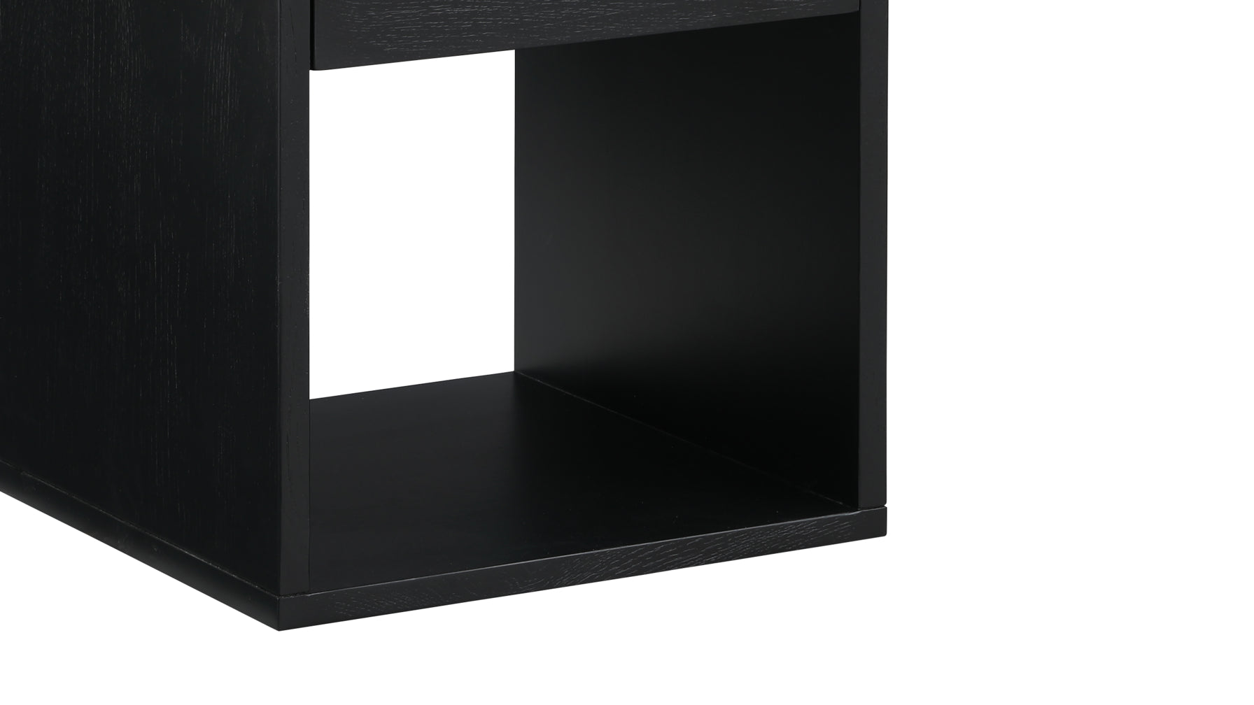 Rest Easy Nightstand With Drawer, Tall, Black Oak - Image 7