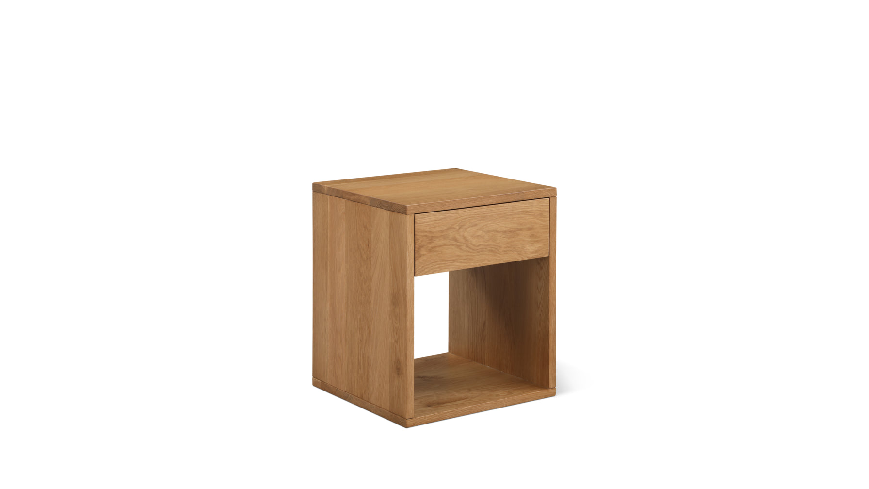Rest Easy Nightstand With Drawer, Tall, Oak - Image 1