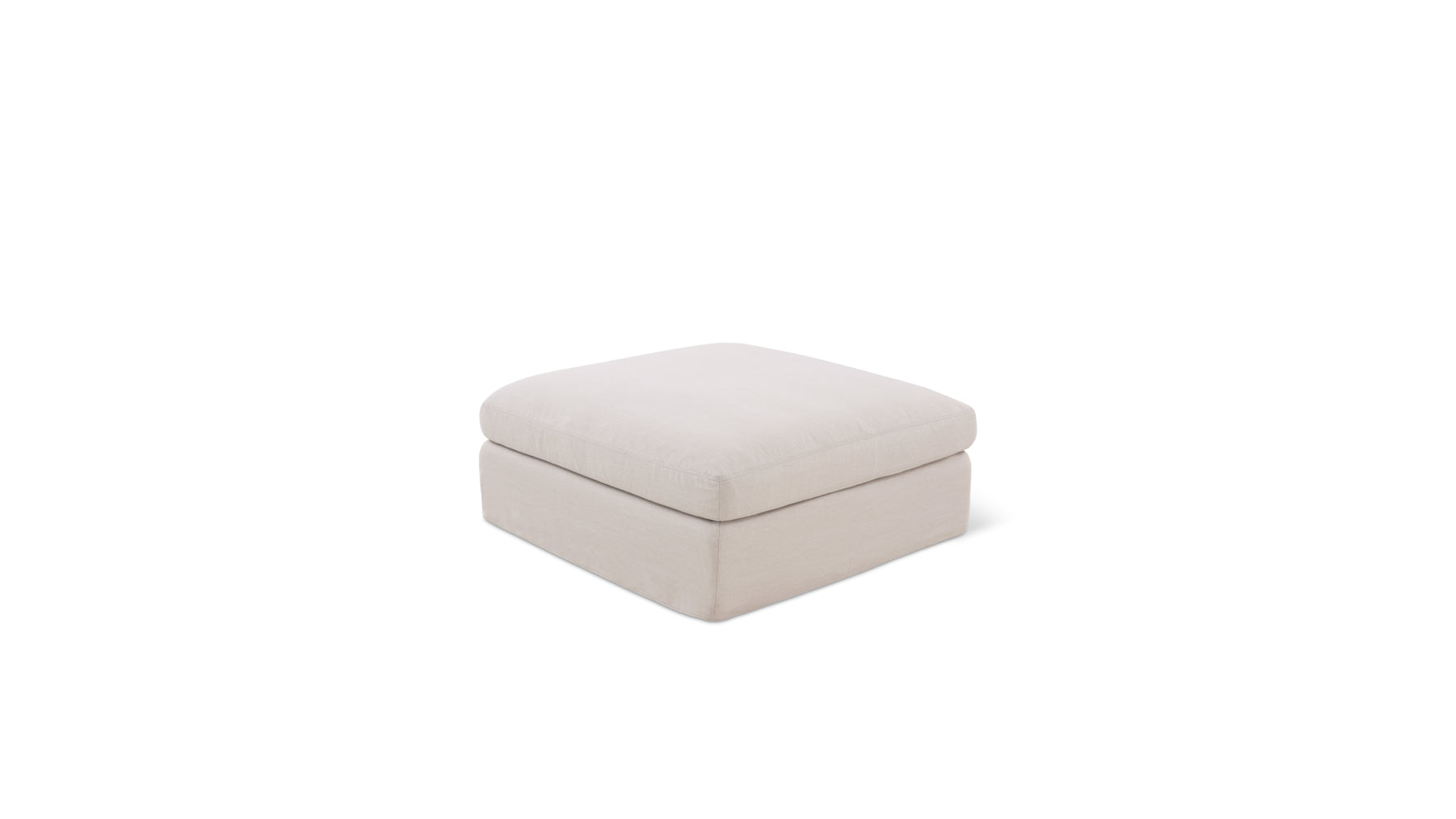 Get Together™ Ottoman, Large, Clay - Image 5