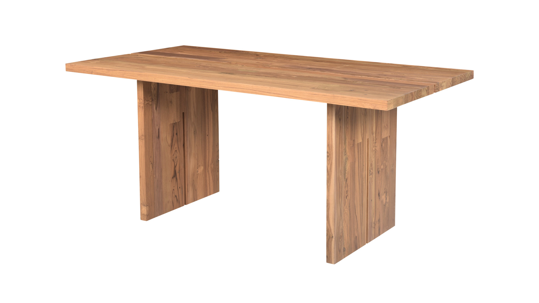 Plane Outdoor Dining Table, Seats 6-8, Teak - Image 4