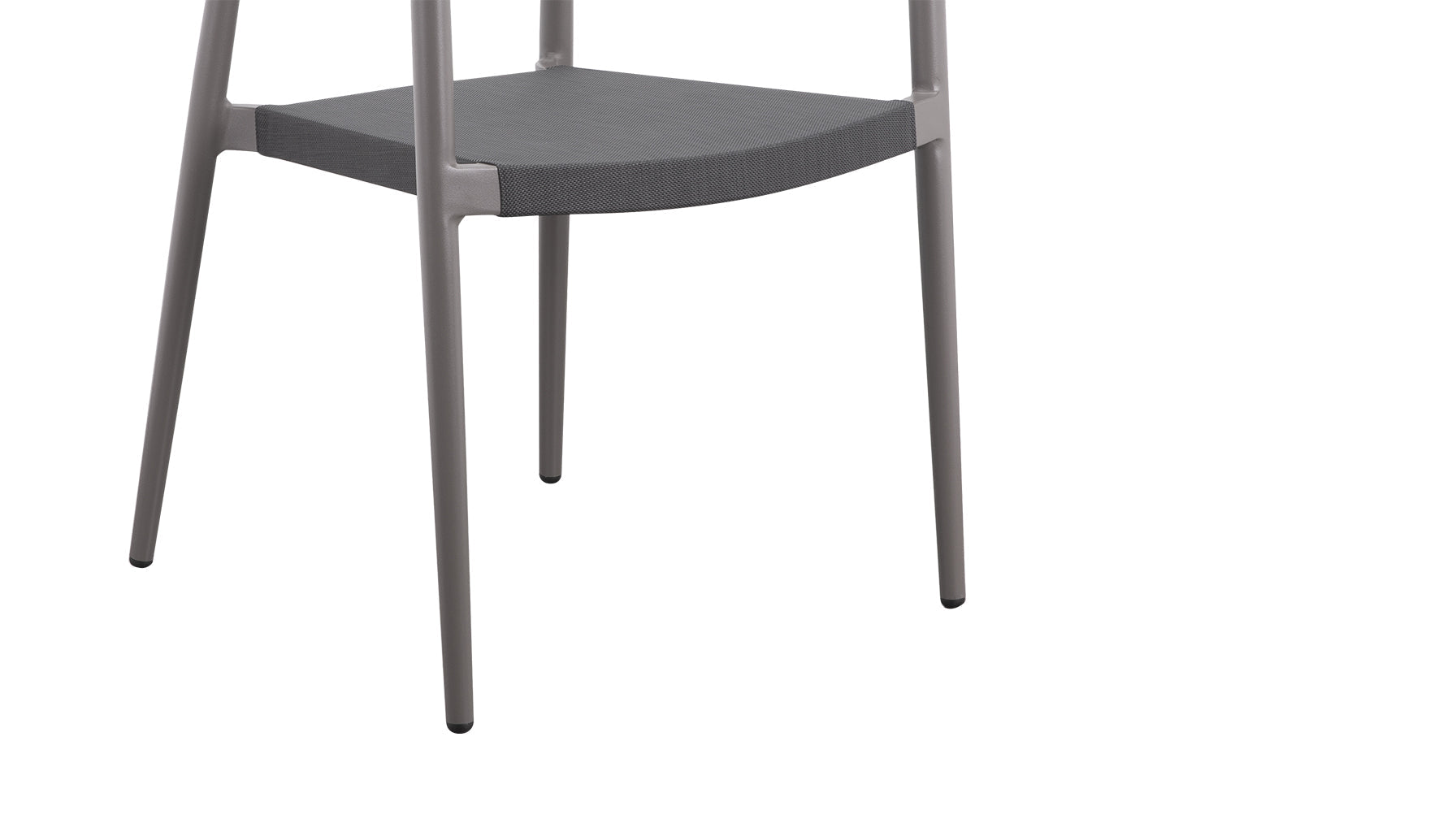 Best Of Me Outdoor Dining Chair (Set of Two), Pewter - Image 8
