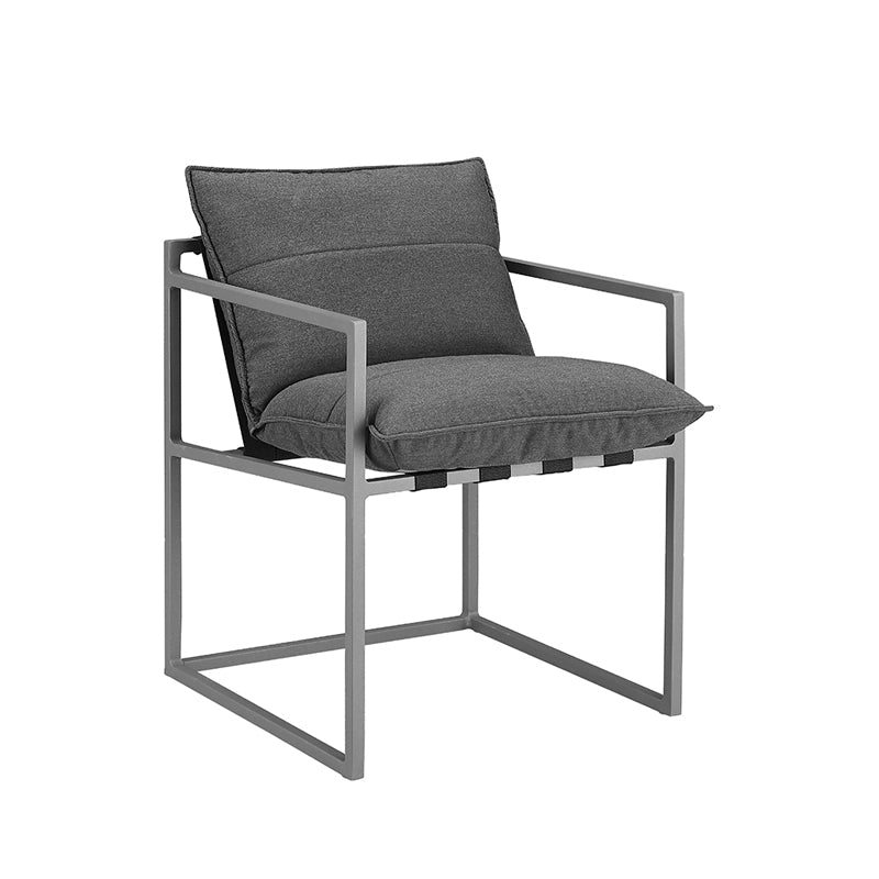 Come To Rest Outdoor Dining Chair, Soot - Image 7