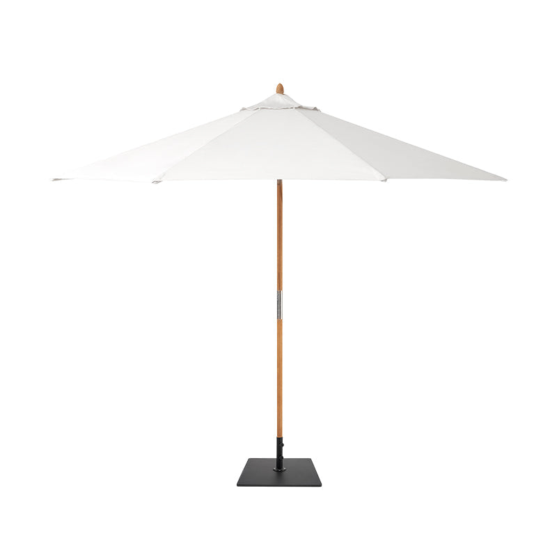 Capri Outdoor Umbrella With Base, Canvas - Image 7