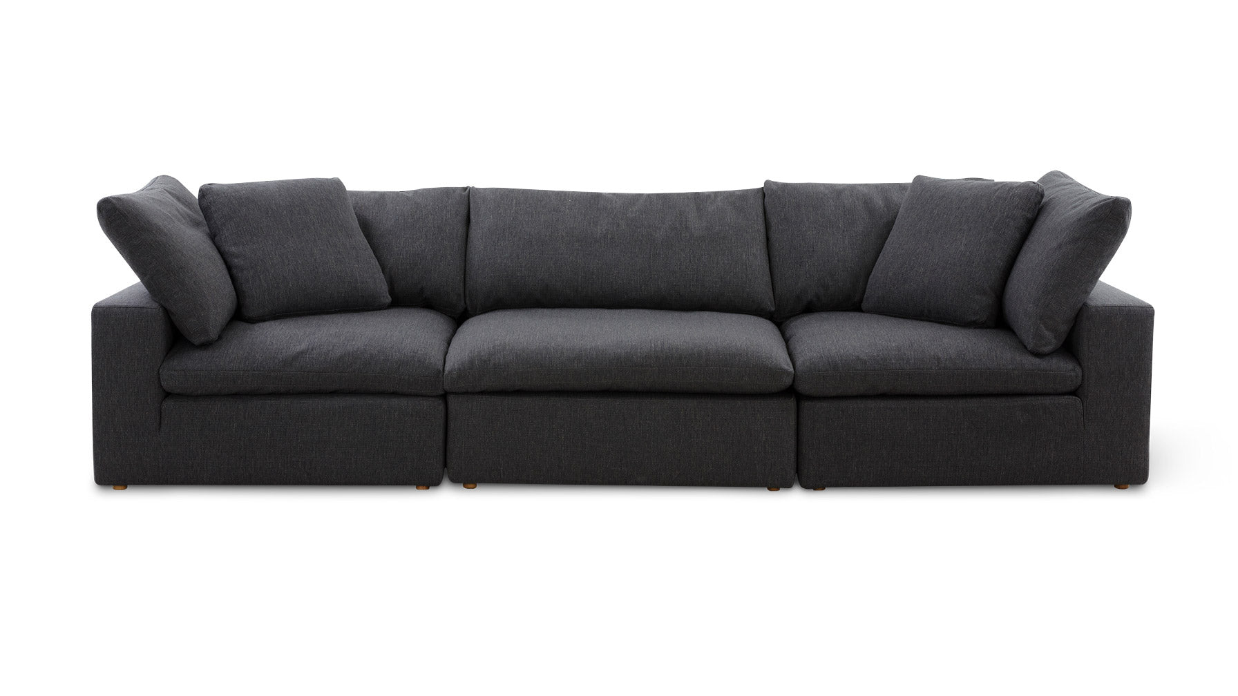 Movie Night™ 3-Piece Modular Sofa, Large, Dark Shadow - Image 1