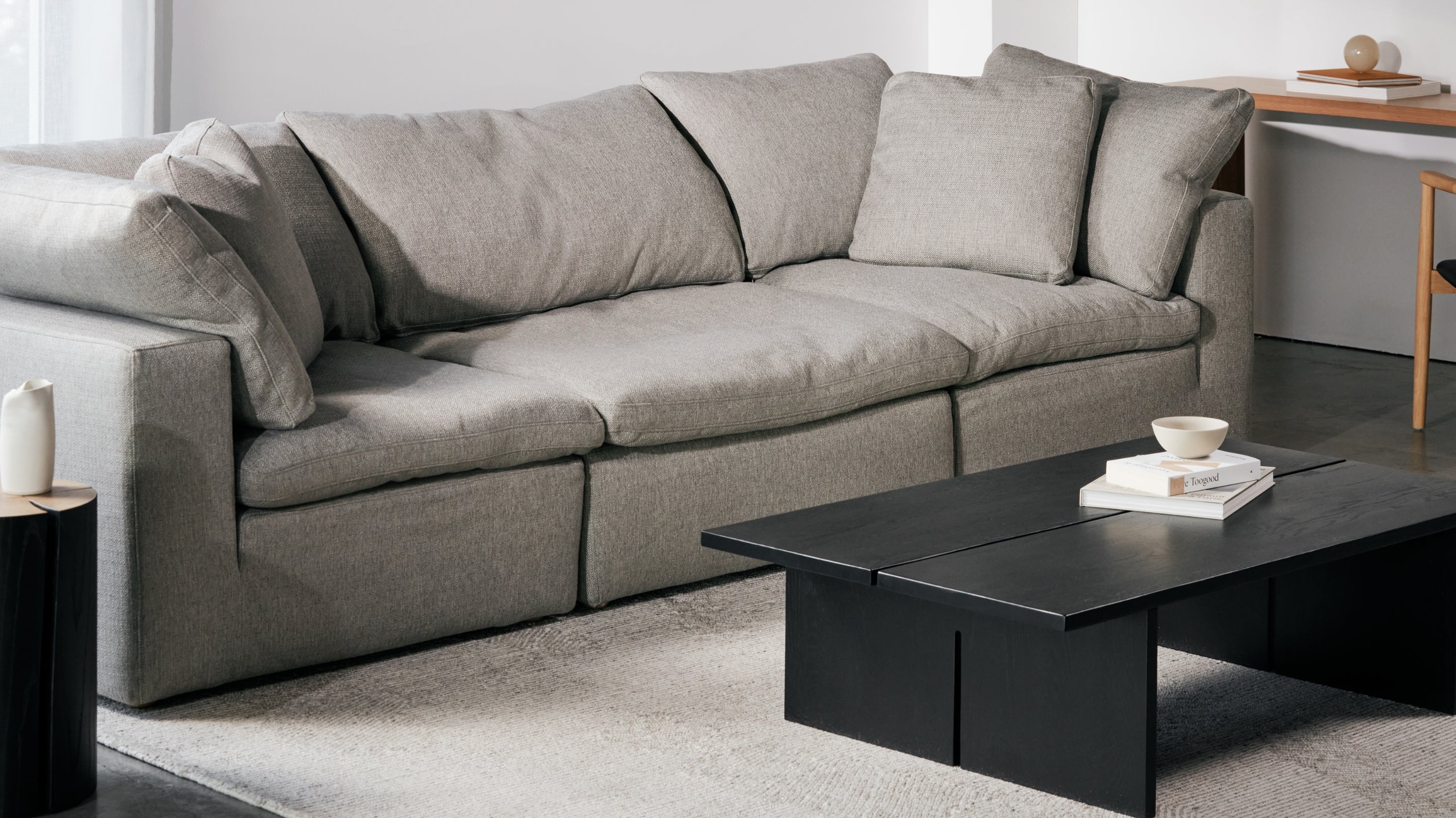 Movie Night™ 3-Piece Modular Sofa, Large, Dark Shadow - Image 3