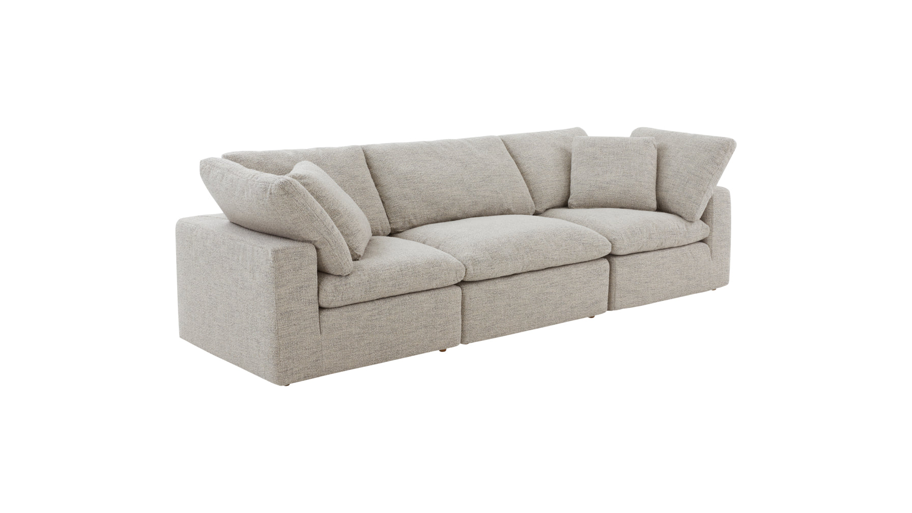 Movie Night™ 3-Piece Modular Sofa, Large, Oatmeal - Image 3