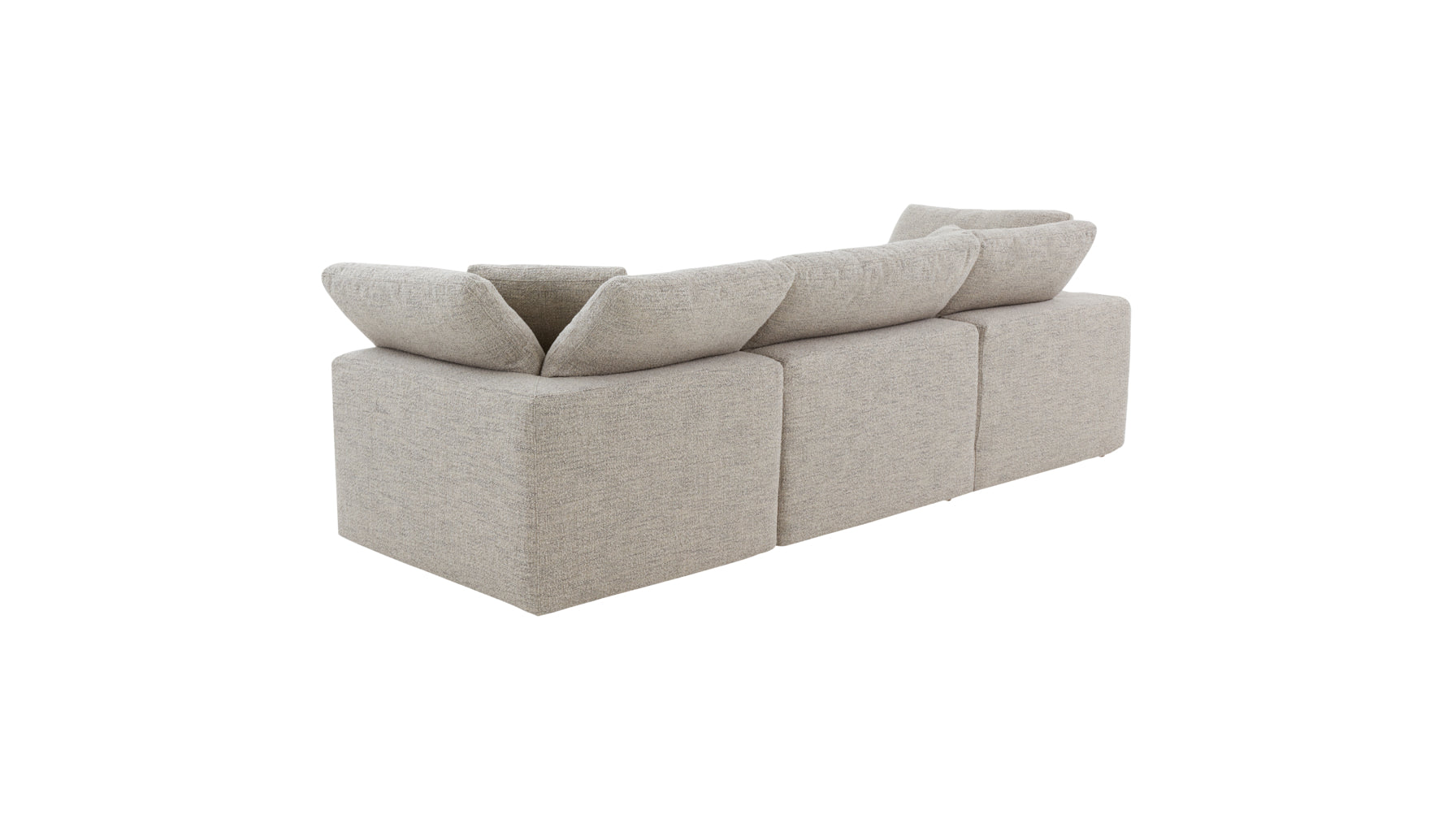 Movie Night™ 3-Piece Modular Sofa, Large, Oatmeal - Image 8