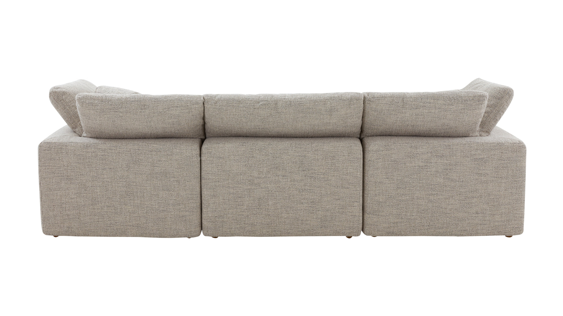 Movie Night™ 3-Piece Modular Sofa, Large, Oatmeal - Image 9