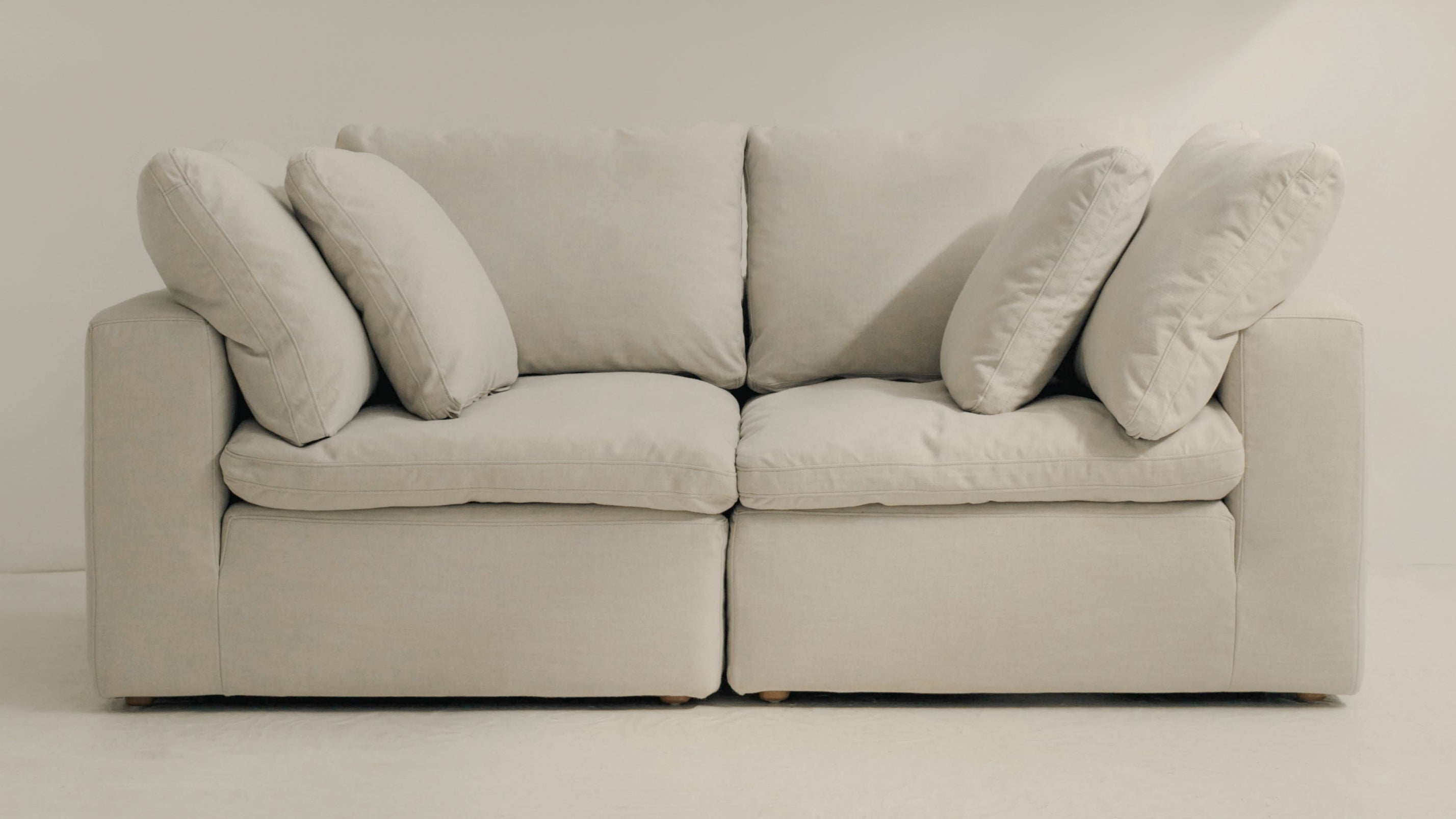 Movie Night™ 2-Piece Modular Sofa, Large, Clay – Sundays Company Canada