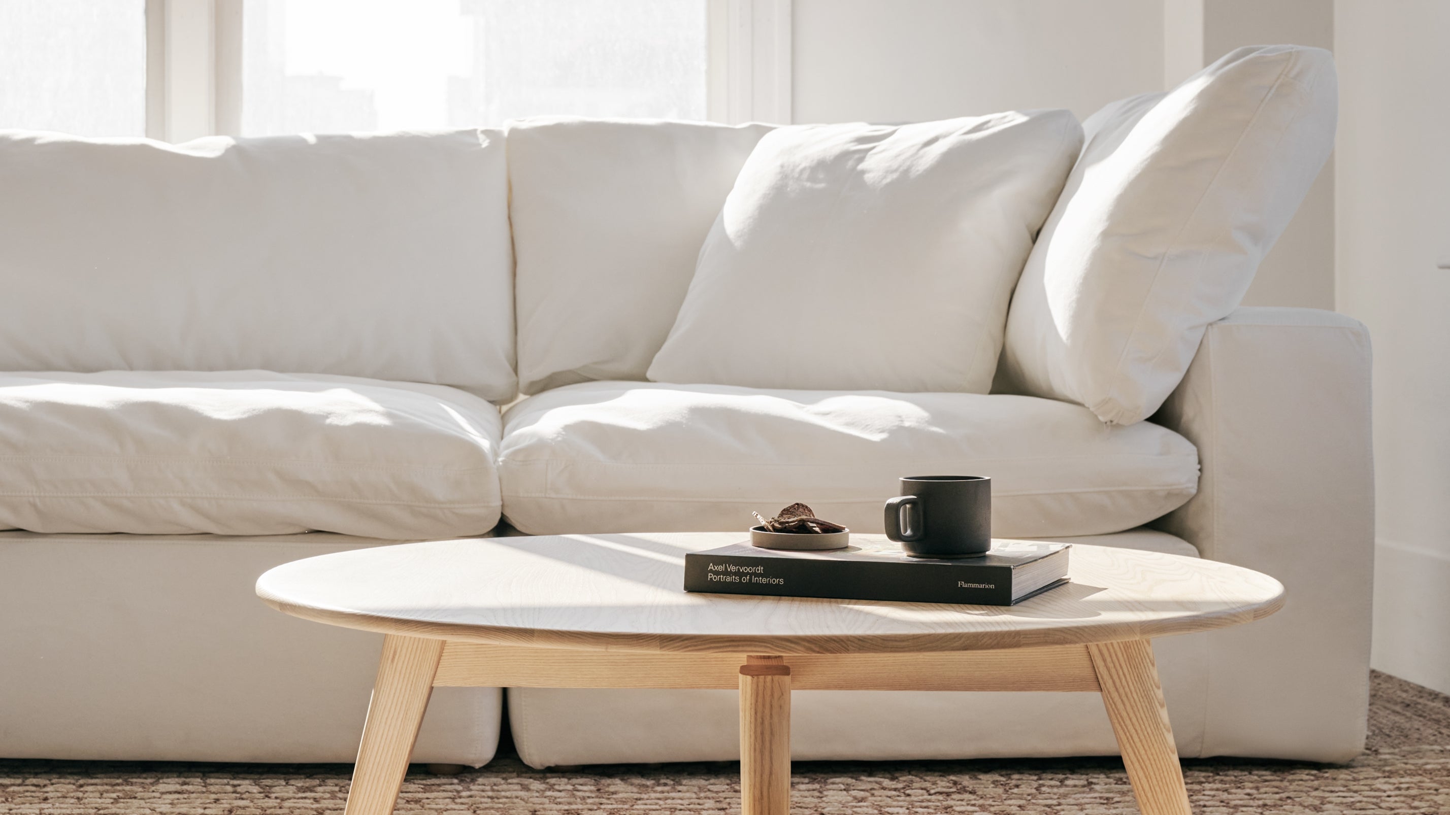 Movie Night™ 3-Piece Modular Sofa, Standard, Oatmeal - Image 3
