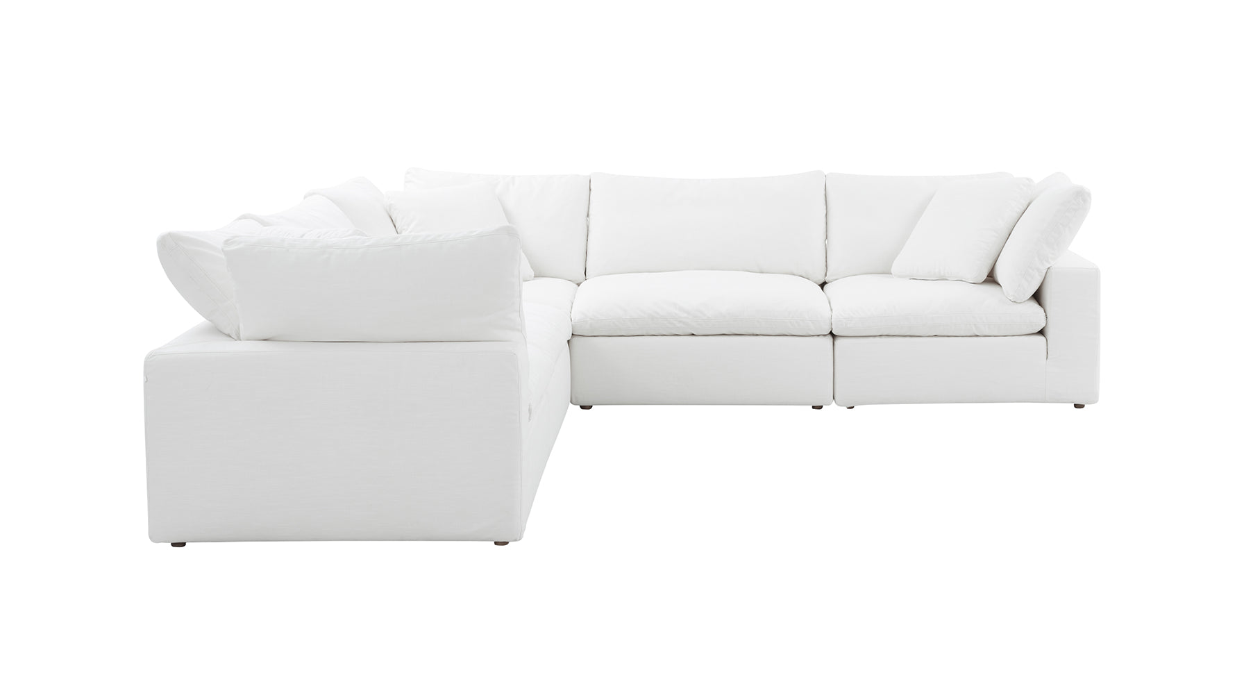 Movie Night™ 5-Piece Modular Sectional Closed, Standard, Brie - Image 8