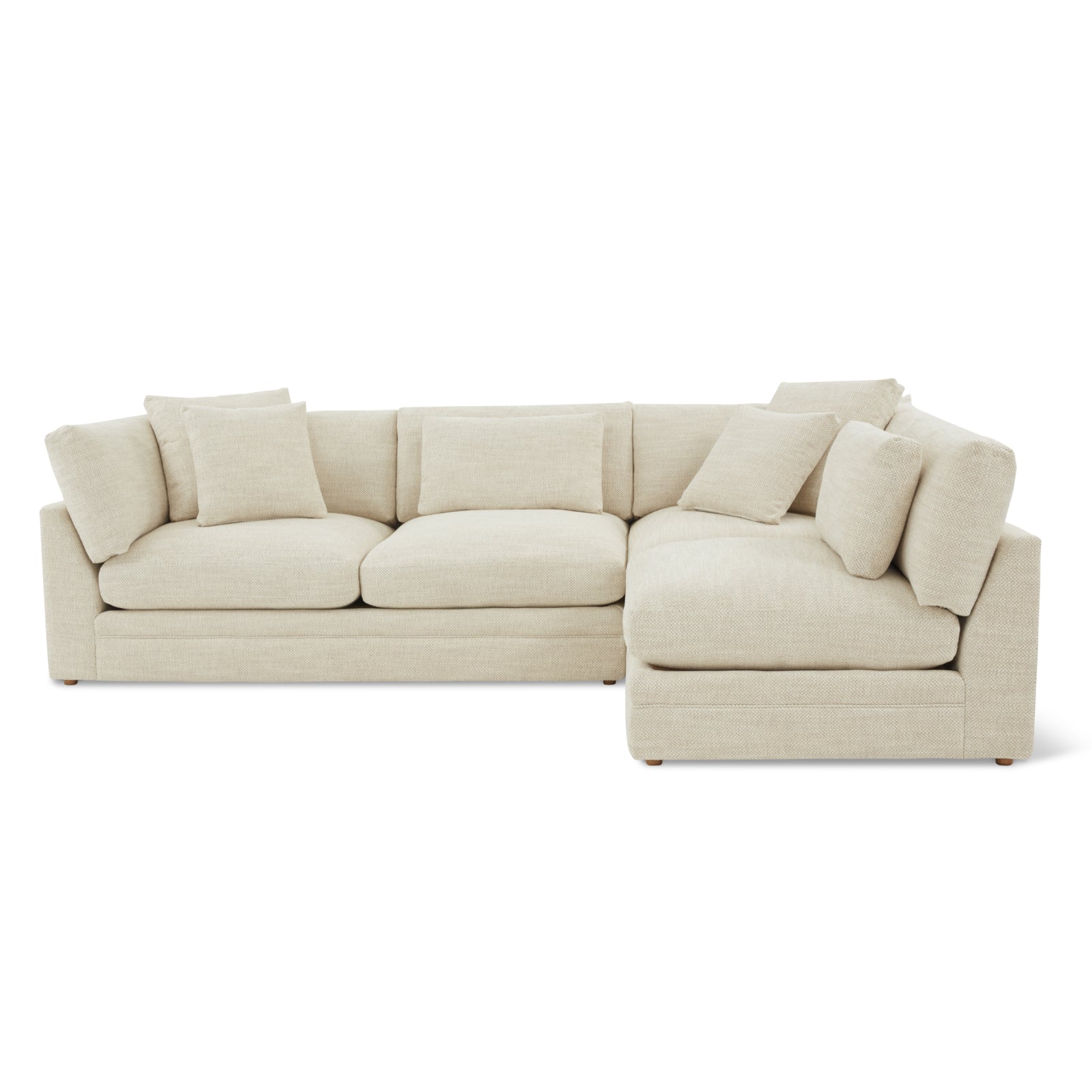 Feel Good Sectional,  Right, Oyster - Image 7