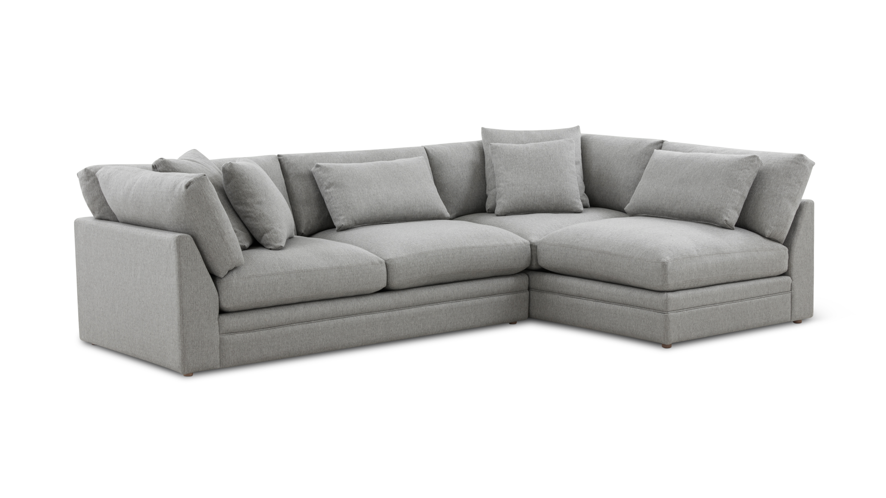 Feel Good Sectional, Right, Mist - Image 2