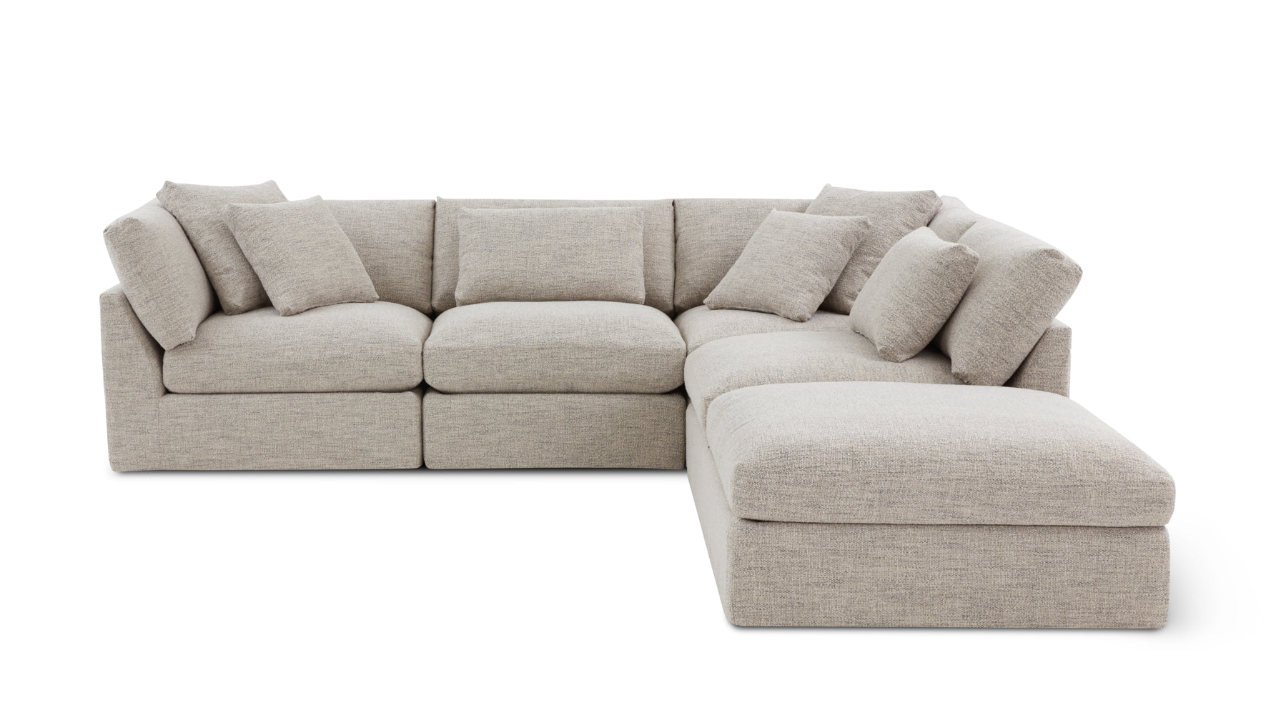 Get Together™ 5-Piece Modular Sectional, Large, Oatmeal - Image 1