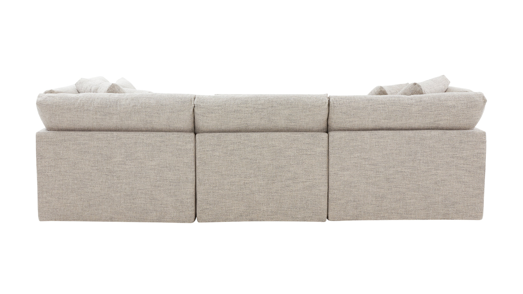 Get Together™ 5-Piece Modular Sectional, Large, Oatmeal - Image 6