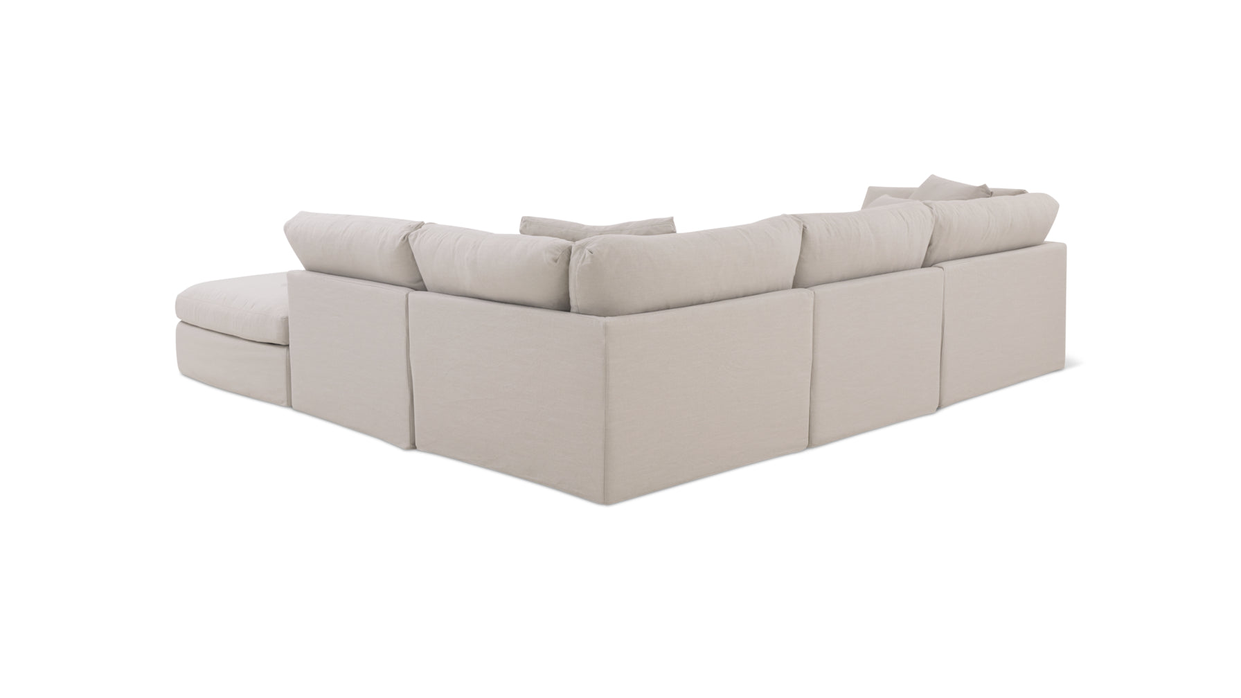Get Together™ 5-Piece Modular Sectional, Large, Clay - Image 9