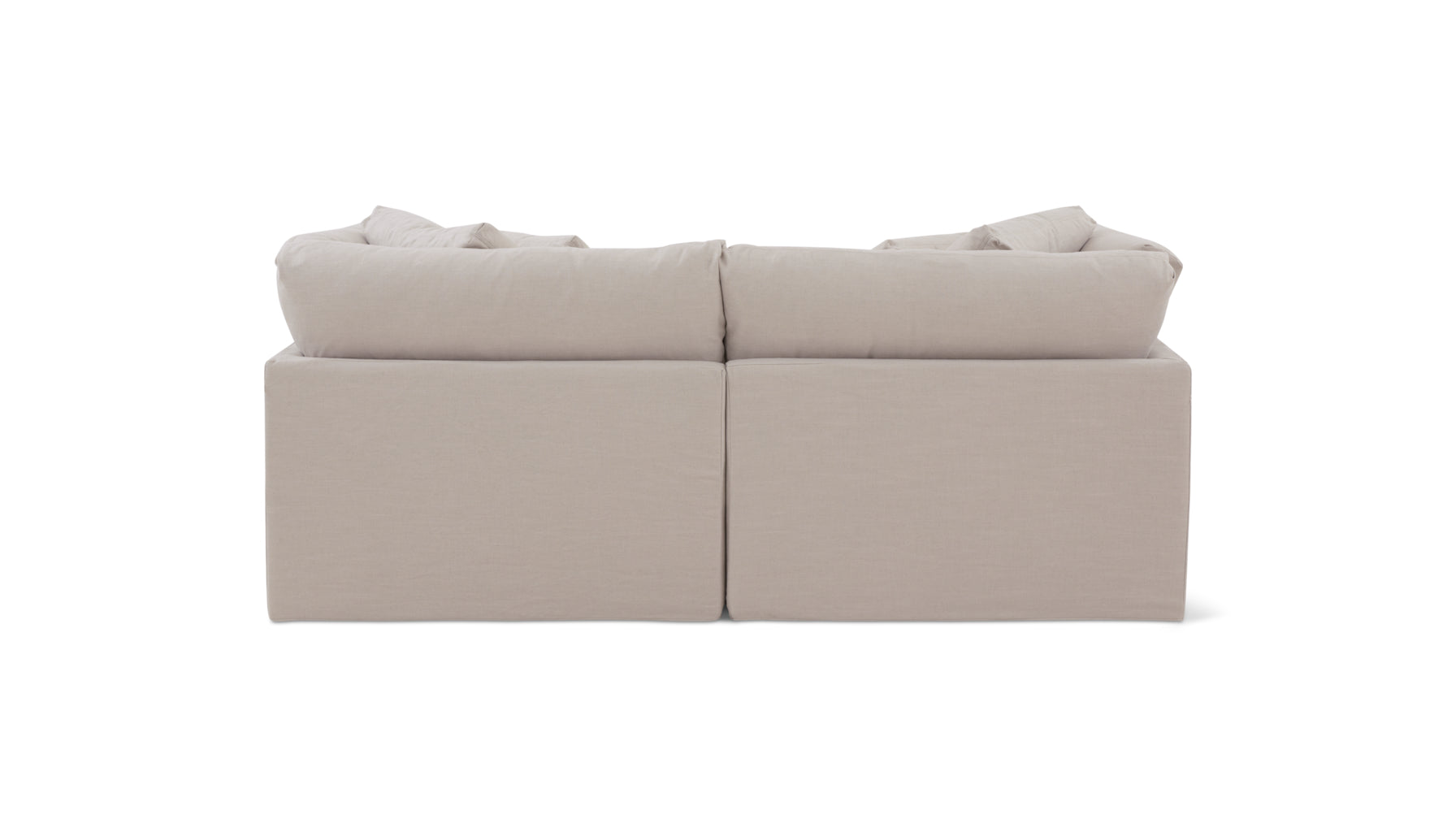 Get Together™ 2 Piece Modular Sofa, Large, Clay - Image 7