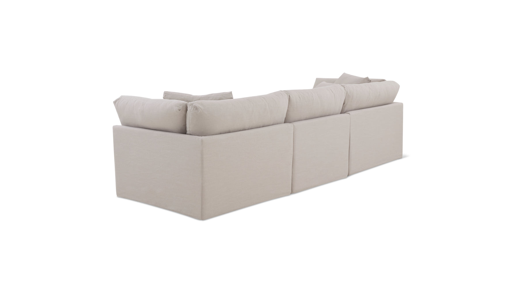 Get Together™ 3-Piece Modular Sofa, Large, Clay - Image 10