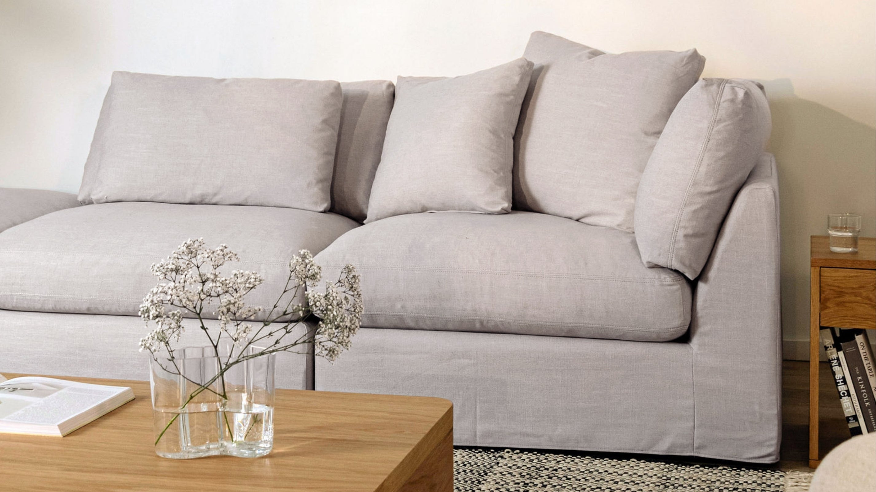 Get Together™ 3-Piece Modular Sofa, Large, Clay - Image 9