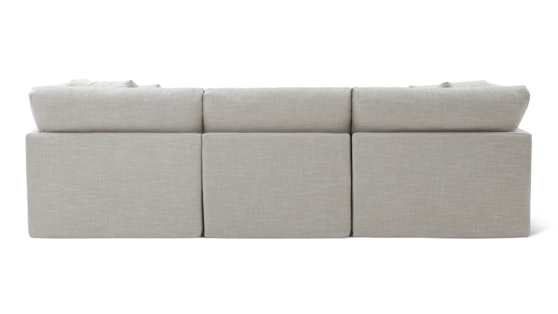 Get Together™ 3-Piece Modular Sofa, Large, Light Pebble - Image 6