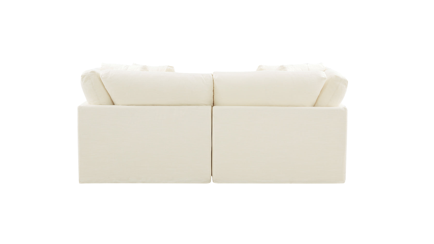 Get Together™ 3-Piece Modular Sectional, Large, Cream Linen - Image 7