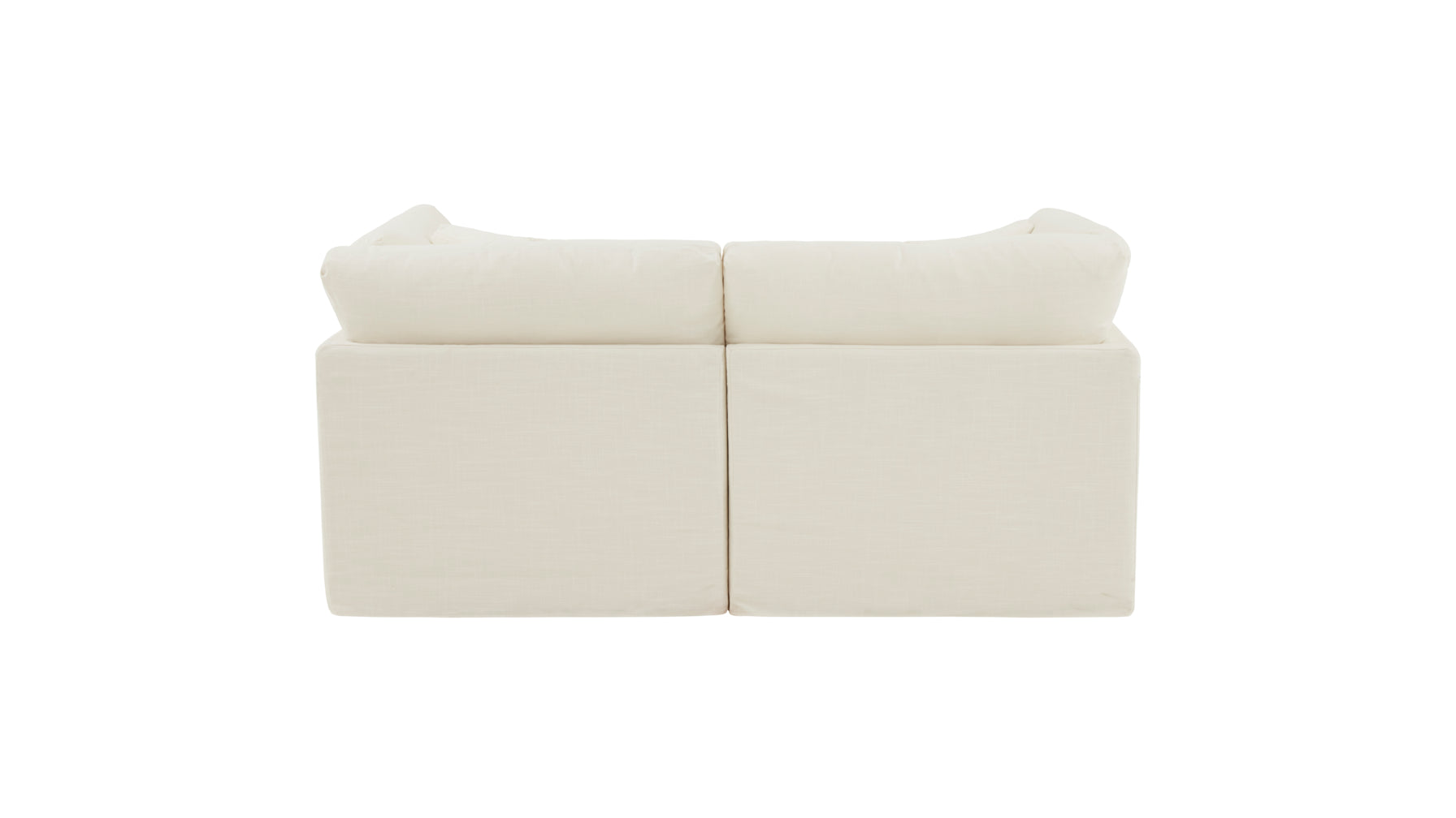 Get Together™ 2-Piece Modular Sofa, Standard, Cream Linen - Image 7