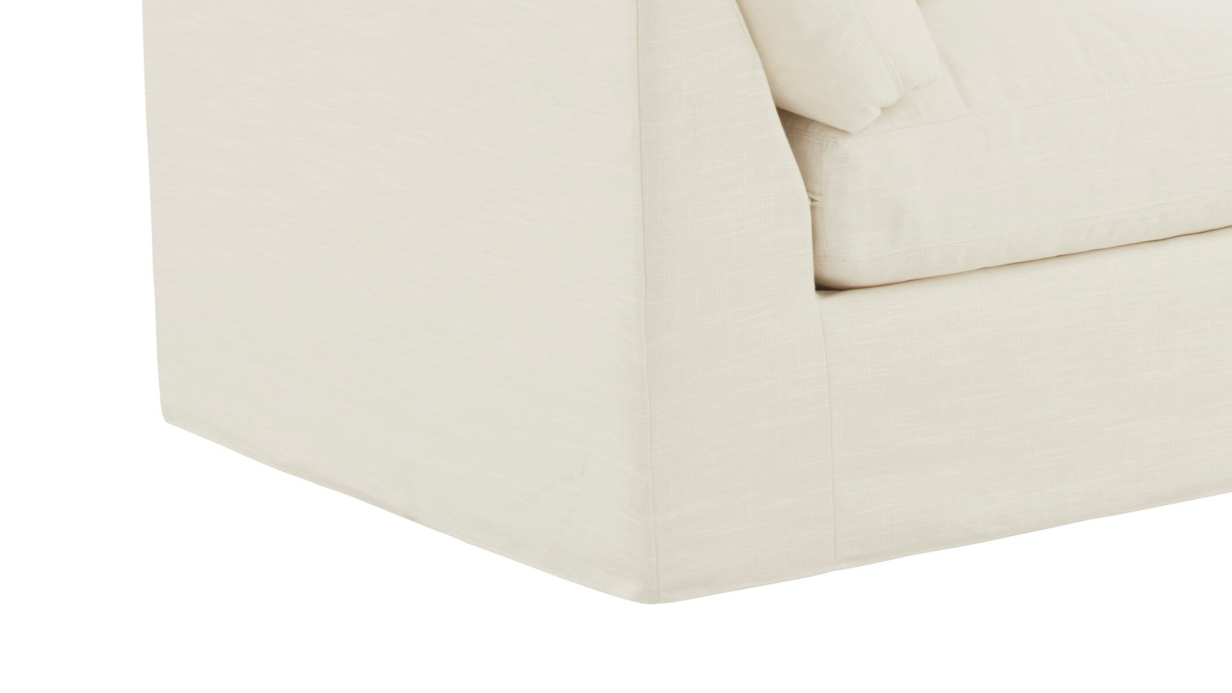 Get Together™ 2-Piece Modular Sofa, Standard, Cream Linen - Image 9