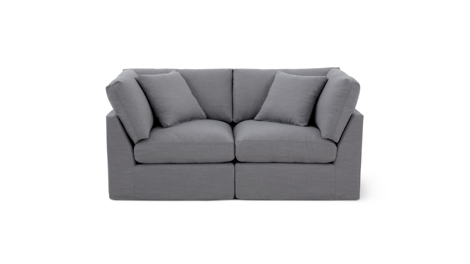 Get Together™ 2-Piece Modular Sofa, Standard, Moonlight - Image 1