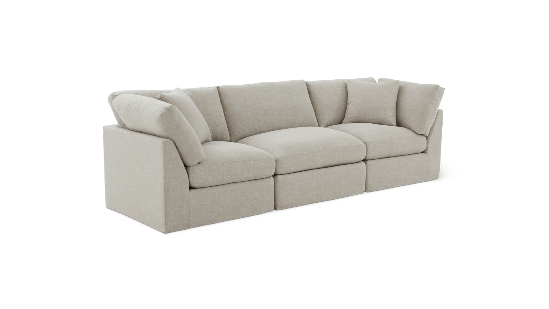 Get Together™ 3-Piece Modular Sofa, Standard, Light Pebble - Image 2