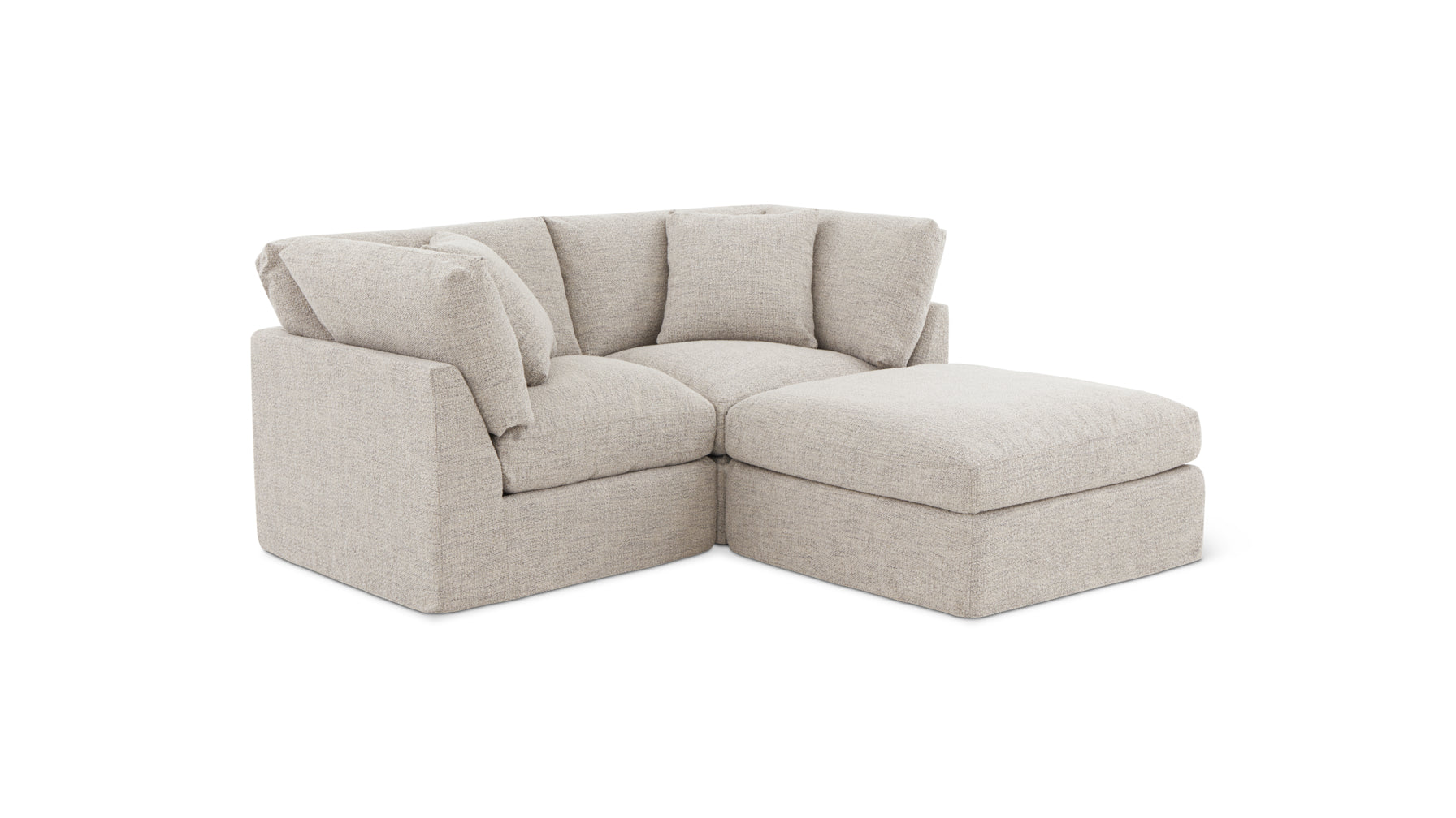 Get Together™ 3-Piece Modular Sectional, Standard, Oatmeal - Image 2