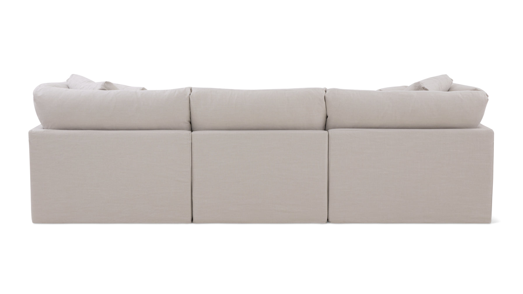 Get Together™ 4-Piece Modular Sectional, Standard, Clay - Image 7