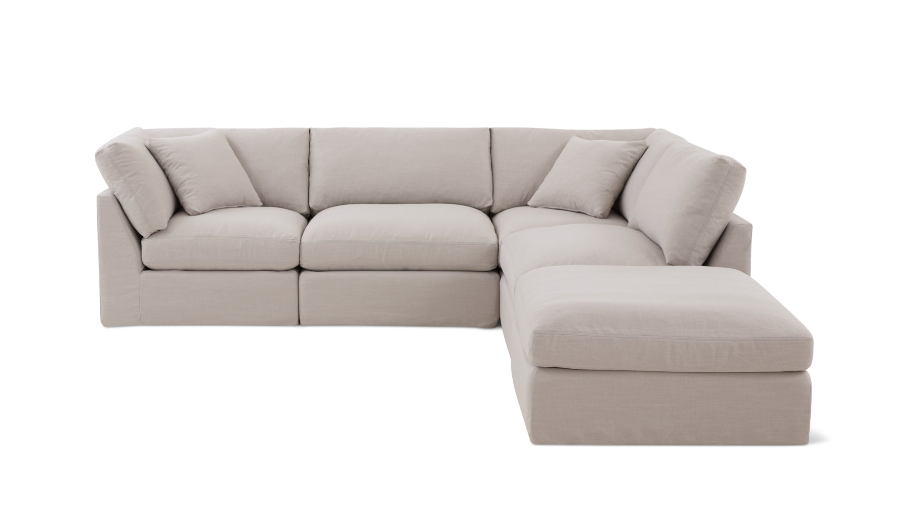 Get Together™ 5-Piece Modular Sectional, Standard, Clay - Image 1