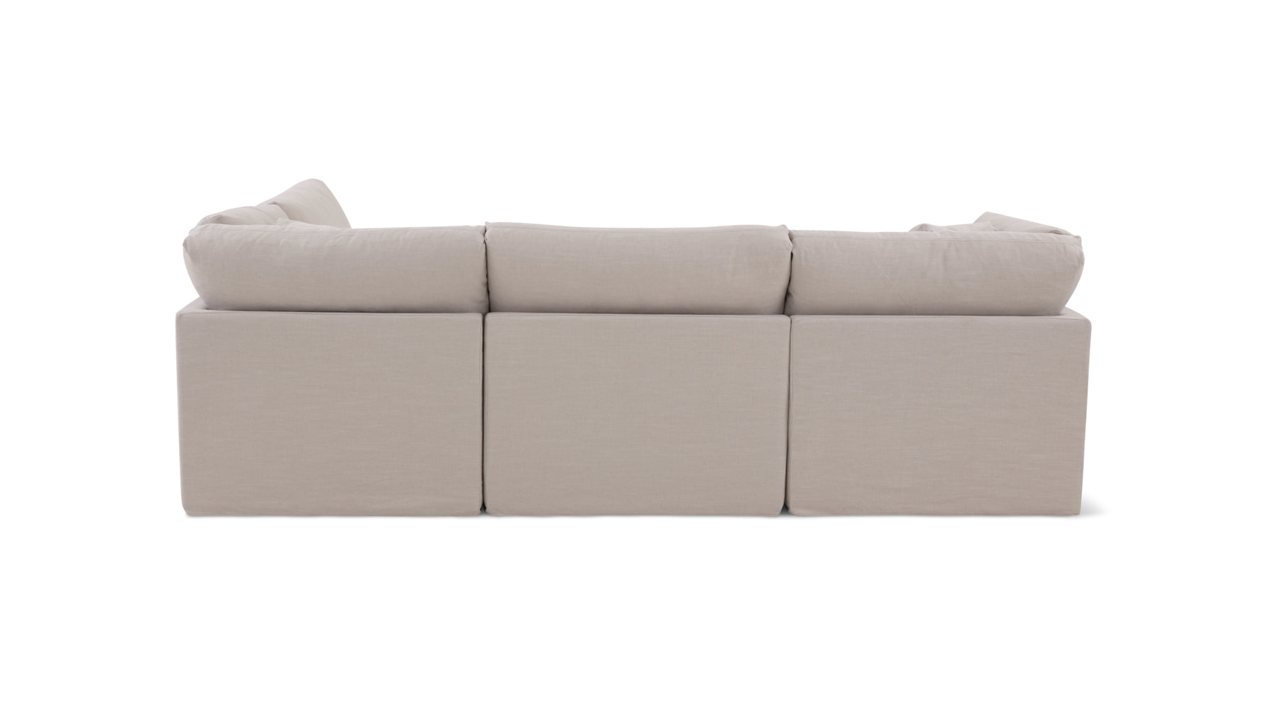 Get Together™ 5-Piece Modular Sectional, Standard, Clay - Image 7