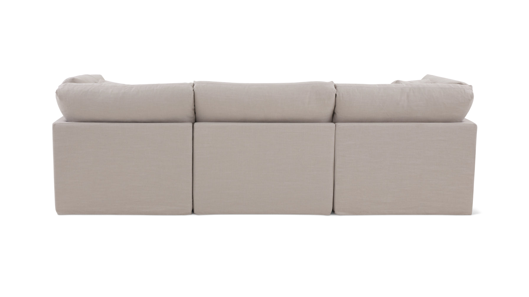 Get Together™ 5-Piece Modular U-Shaped Sectional, Standard, Clay - Image 6