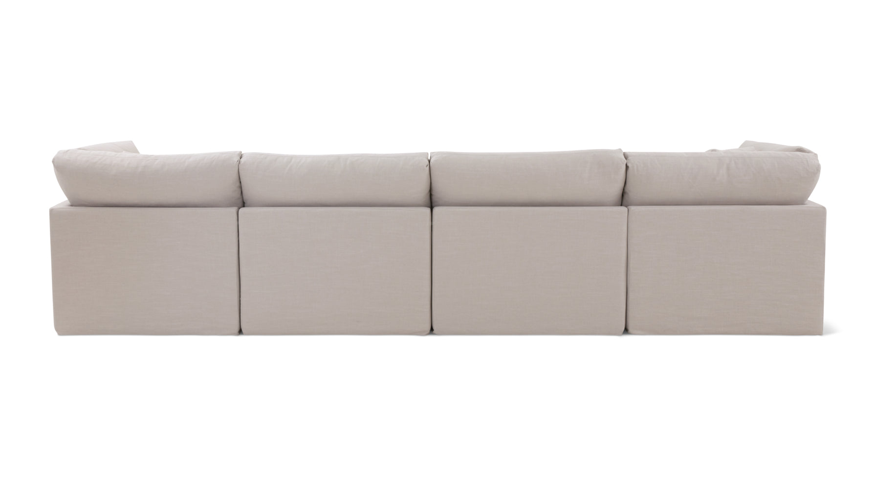 Get Together™ 6-Piece Modular U-Shaped Sectional, Standard, Clay - Image 6