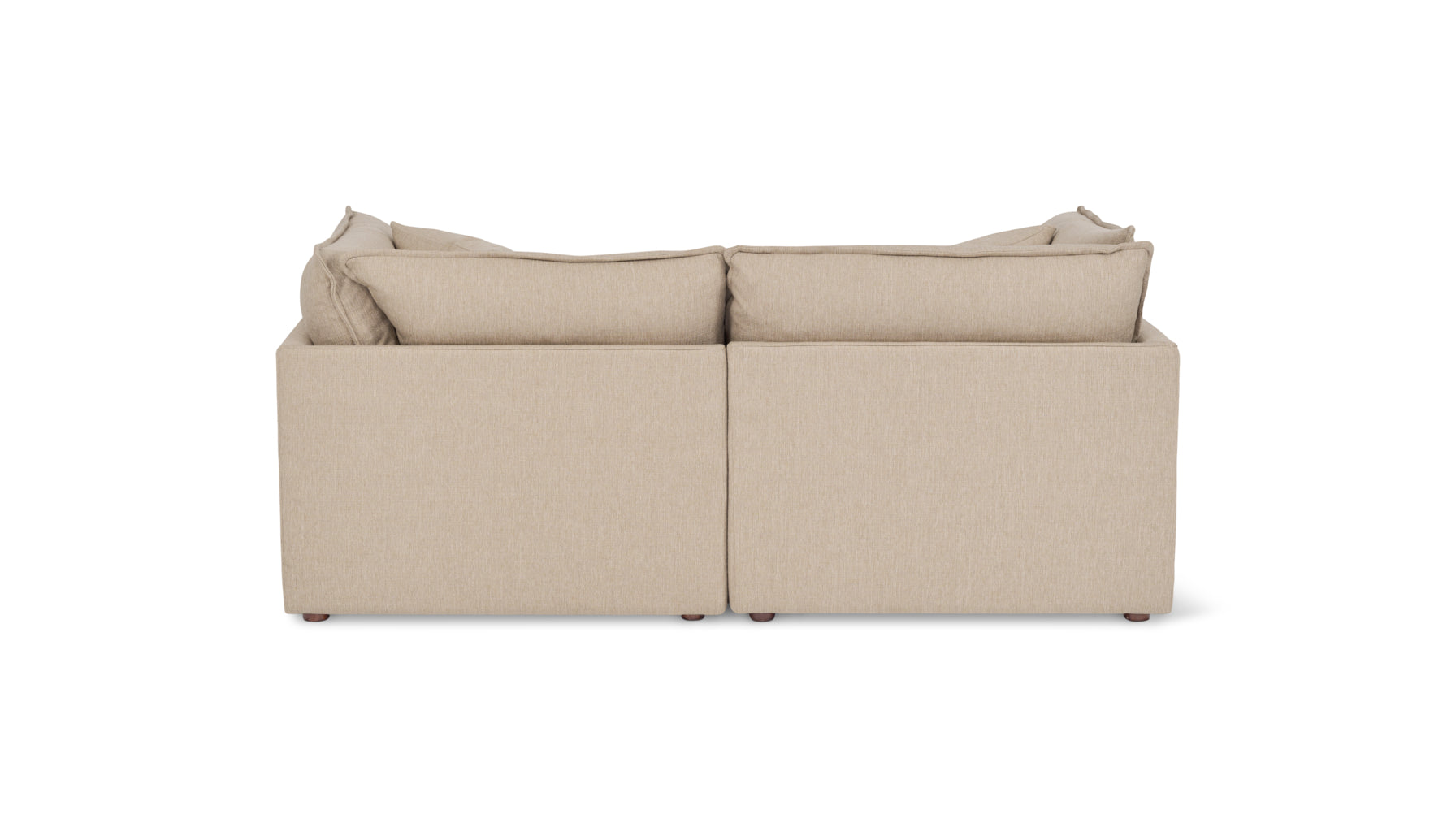 Chill Time 2-Piece Modular Sofa, Biscuit - Image 4
