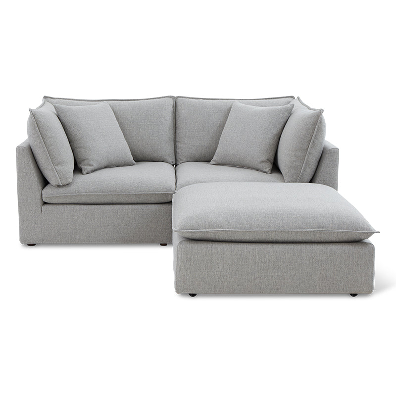 Chill Time 3-Piece Modular Sectional, Heather - Image 9
