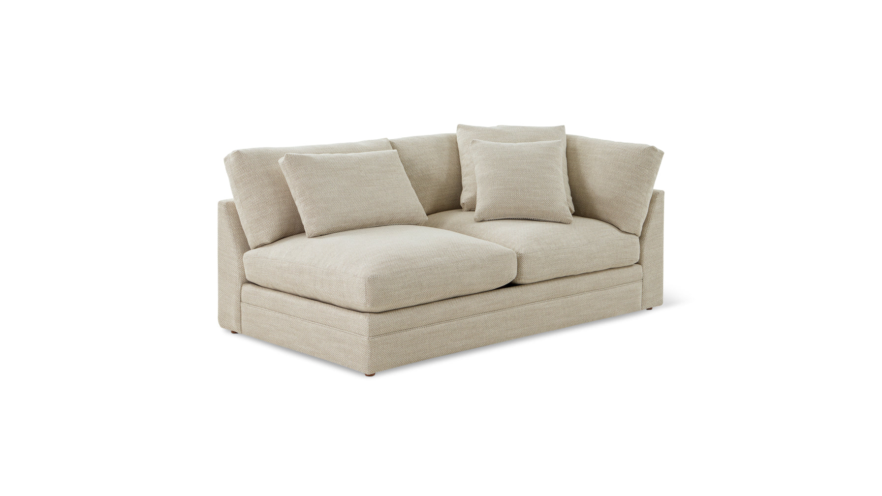 Feel Good 1-Arm Sofa, Right, Oyster - Image 2
