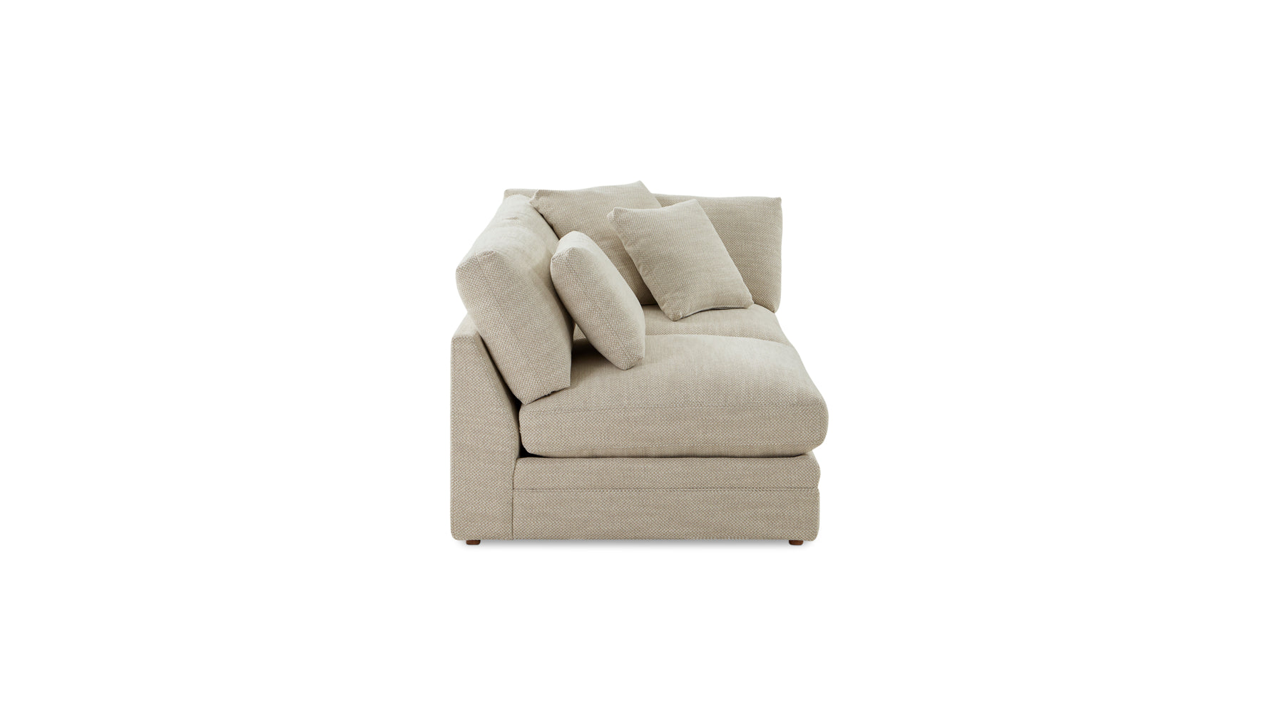 Feel Good 1-Arm Sofa, Right, Oyster - Image 3