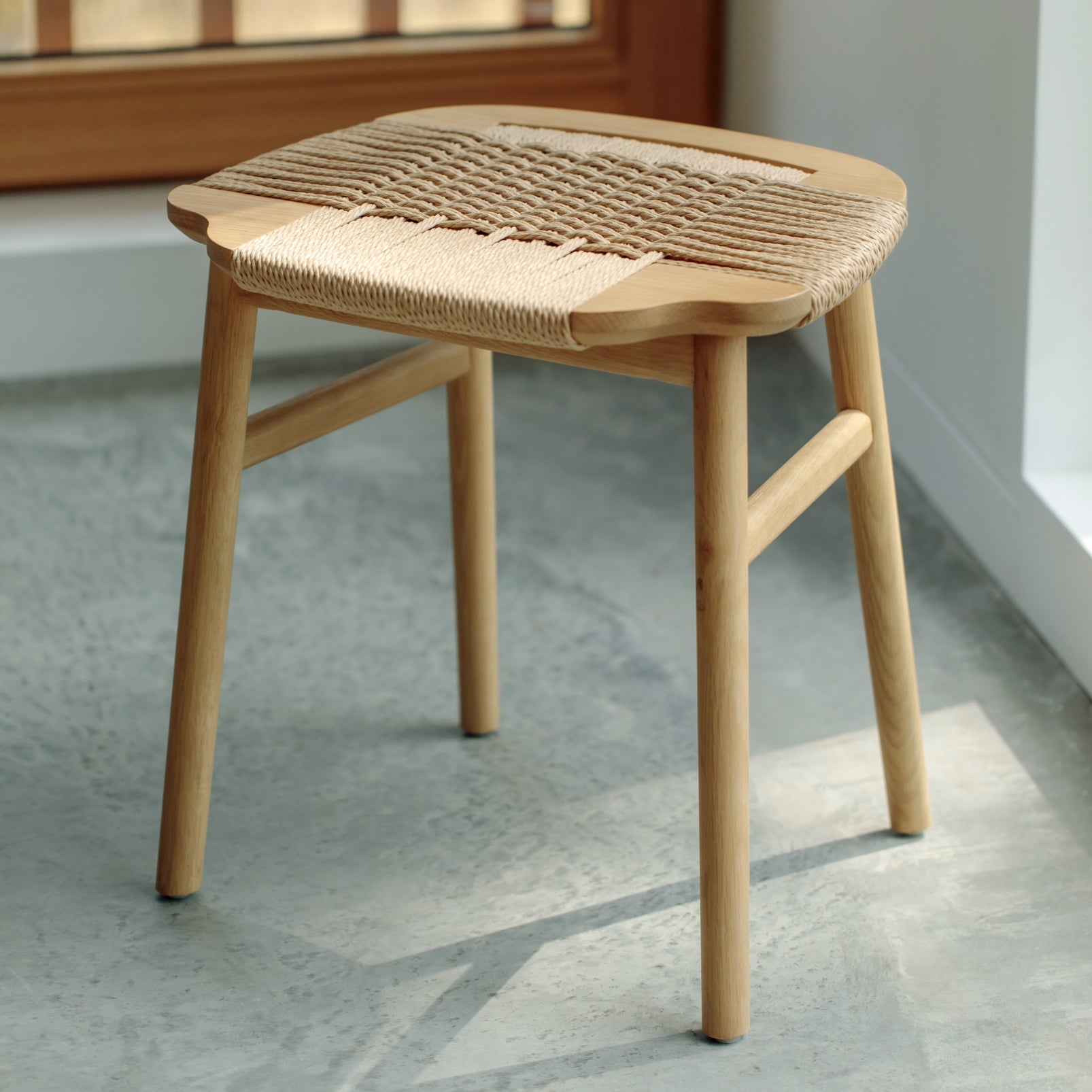 Stand Out Stool, Oak - Image 10