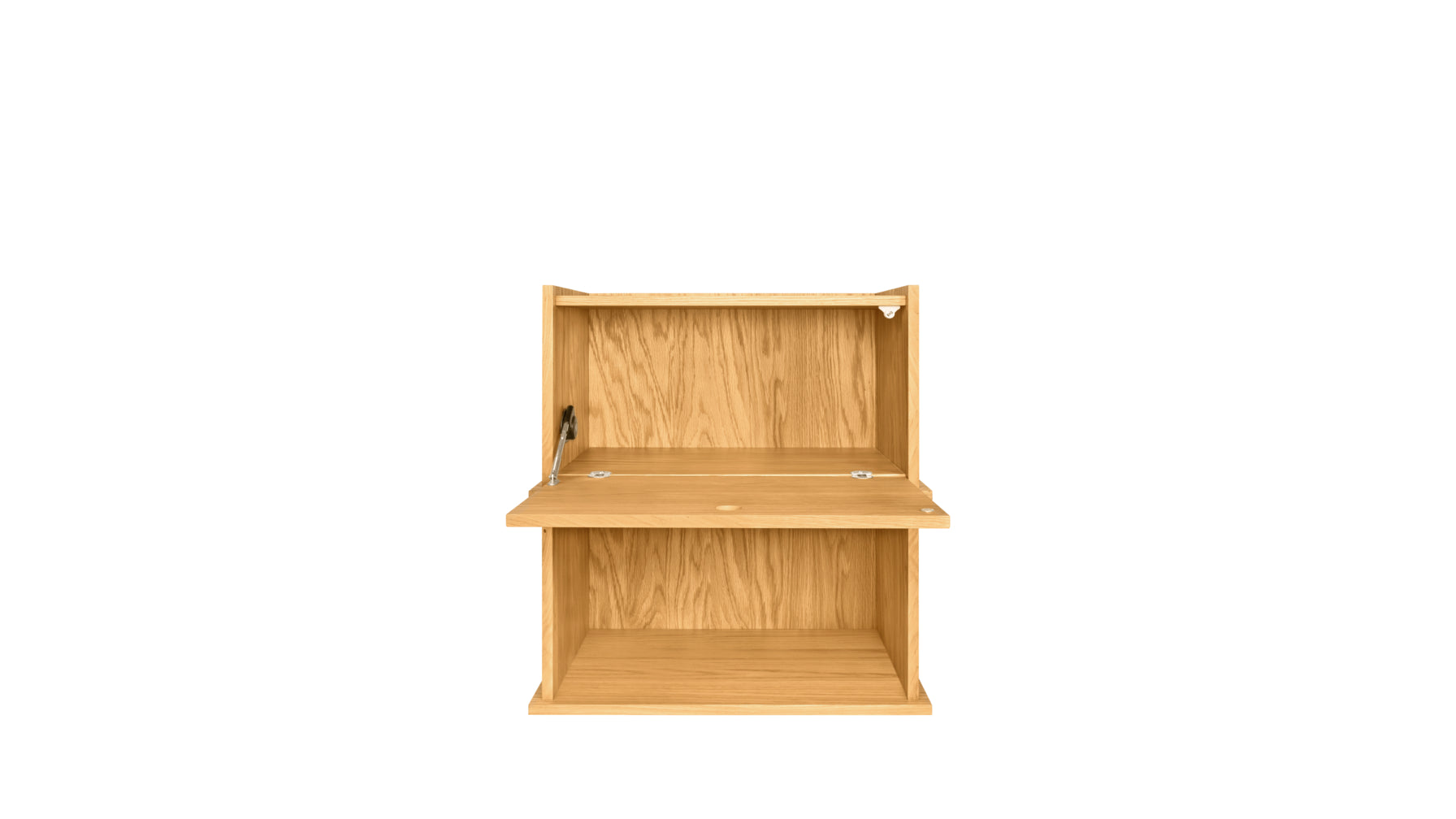 Keep Stacking Storage System 2-Piece, Open and Closed, Oak - Image 7